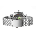 Skone 7145 stainless steel back water resistant quartz watches